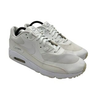 Nike Air Max‎ 90 Ultra Moire Shoes Mens Sz 13 White Athletic Sneakers 875695-101